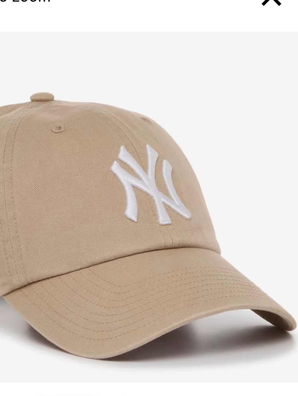 Tan NY Yankees Cap